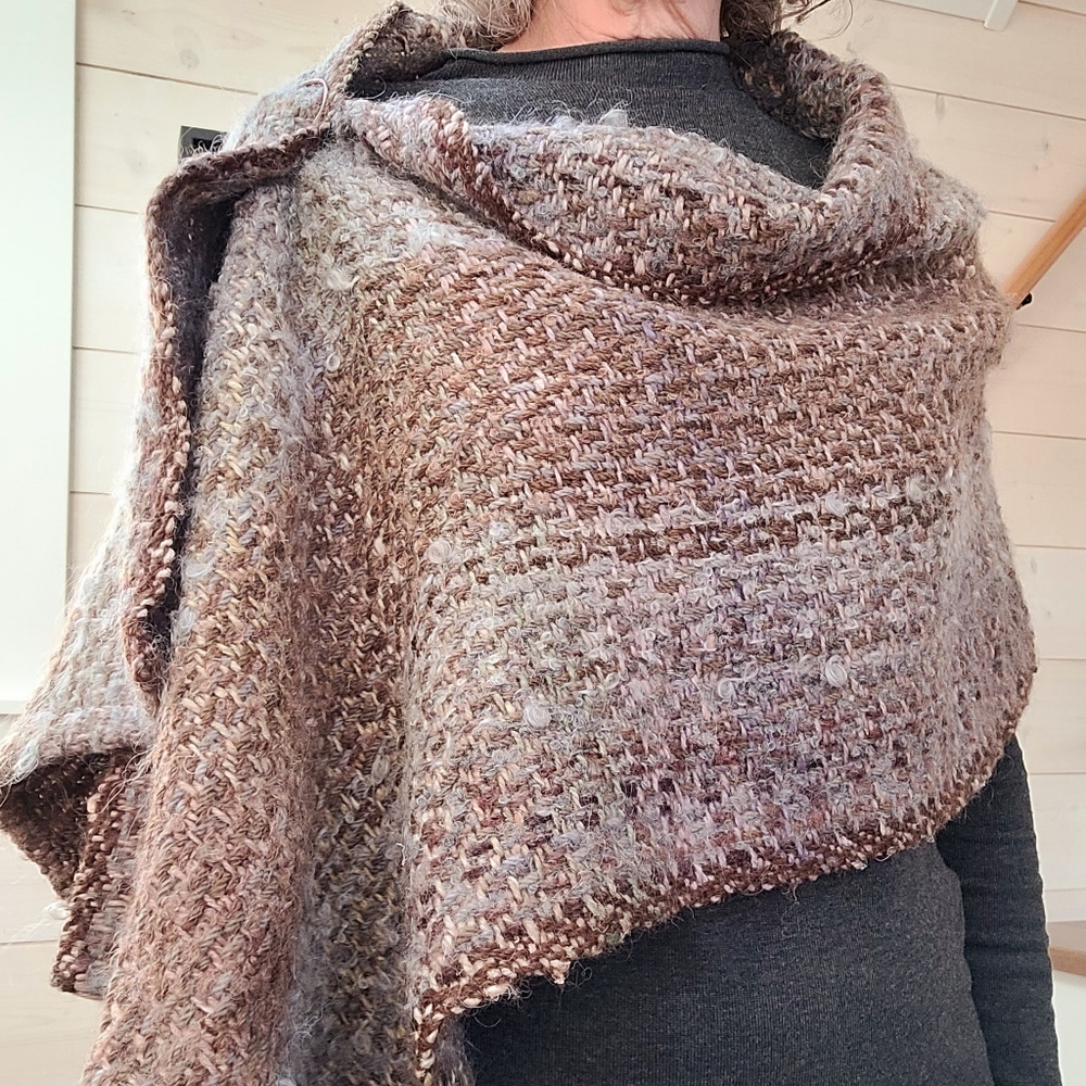 Hand-woven wrap